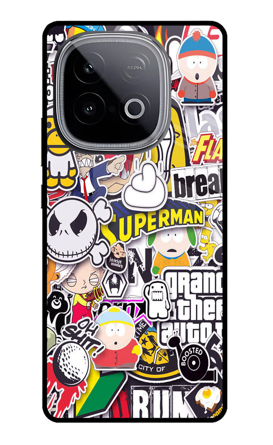 Sticker Bomb iQOO Neo 10 Glass Case