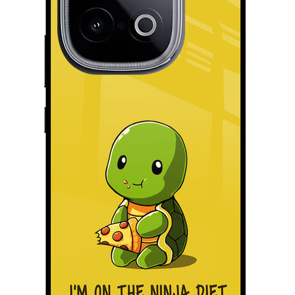 I'm on Ninja Diet iQOO Neo 10 Glass Case Back Cover by Casekaro