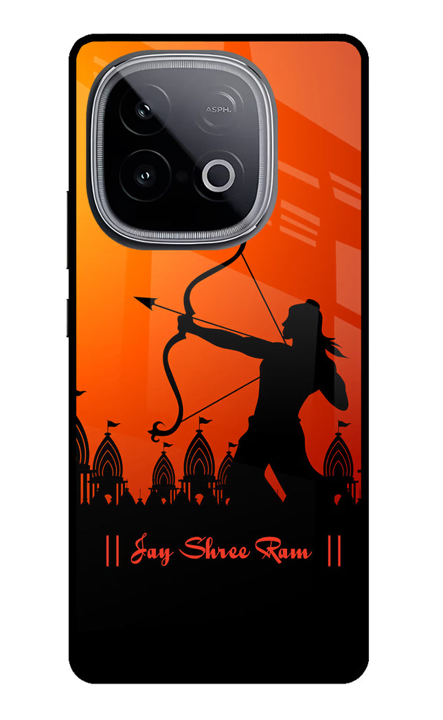 Lord Ram - 4 iQOO Neo 10 Glass Case Back Cover by Casekaro