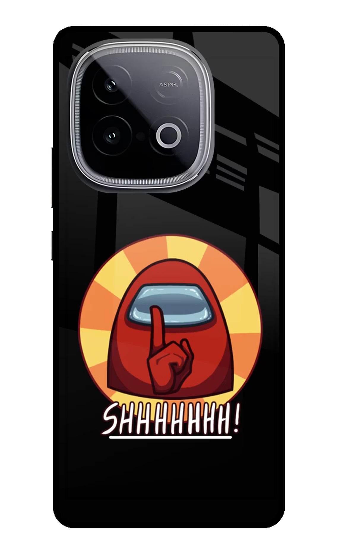 Among Us Shhh! iQOO Neo 10 Glass Case