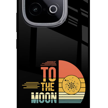 To the Moon iQOO Neo 10 Glass Case Back Cover by Casekaro