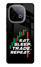 Eat Sleep Trade Repeat iQOO Neo 10 Glass Case