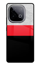 Tri Color Pattern iQOO Neo 10 Glass Case