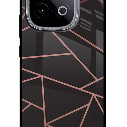 Geometric Pattern iQOO Neo 10 Glass Case
