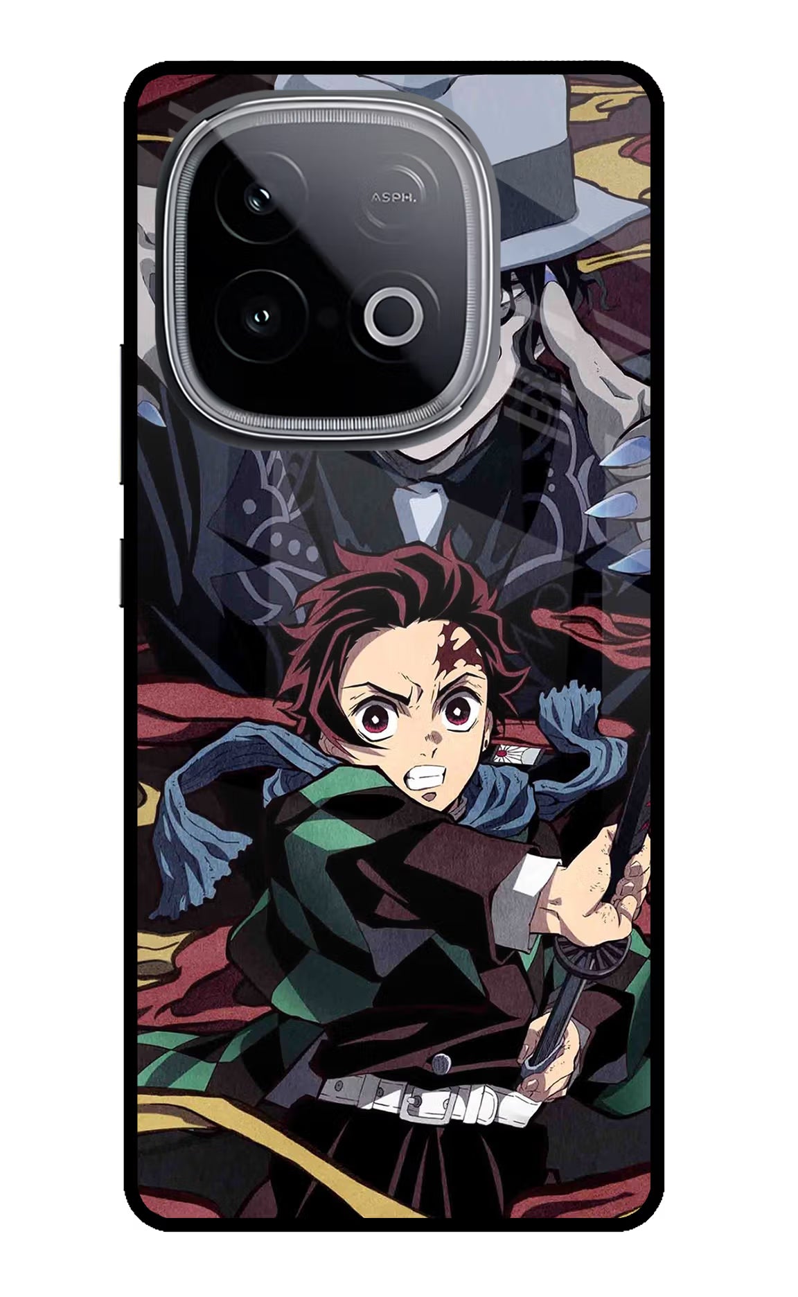 Demon Slayer iQOO Neo 10 Glass Case Back Cover by Casekaro