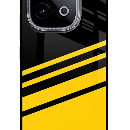 Yellow Shades iQOO Neo 10 Glass Case Back Cover by Casekaro