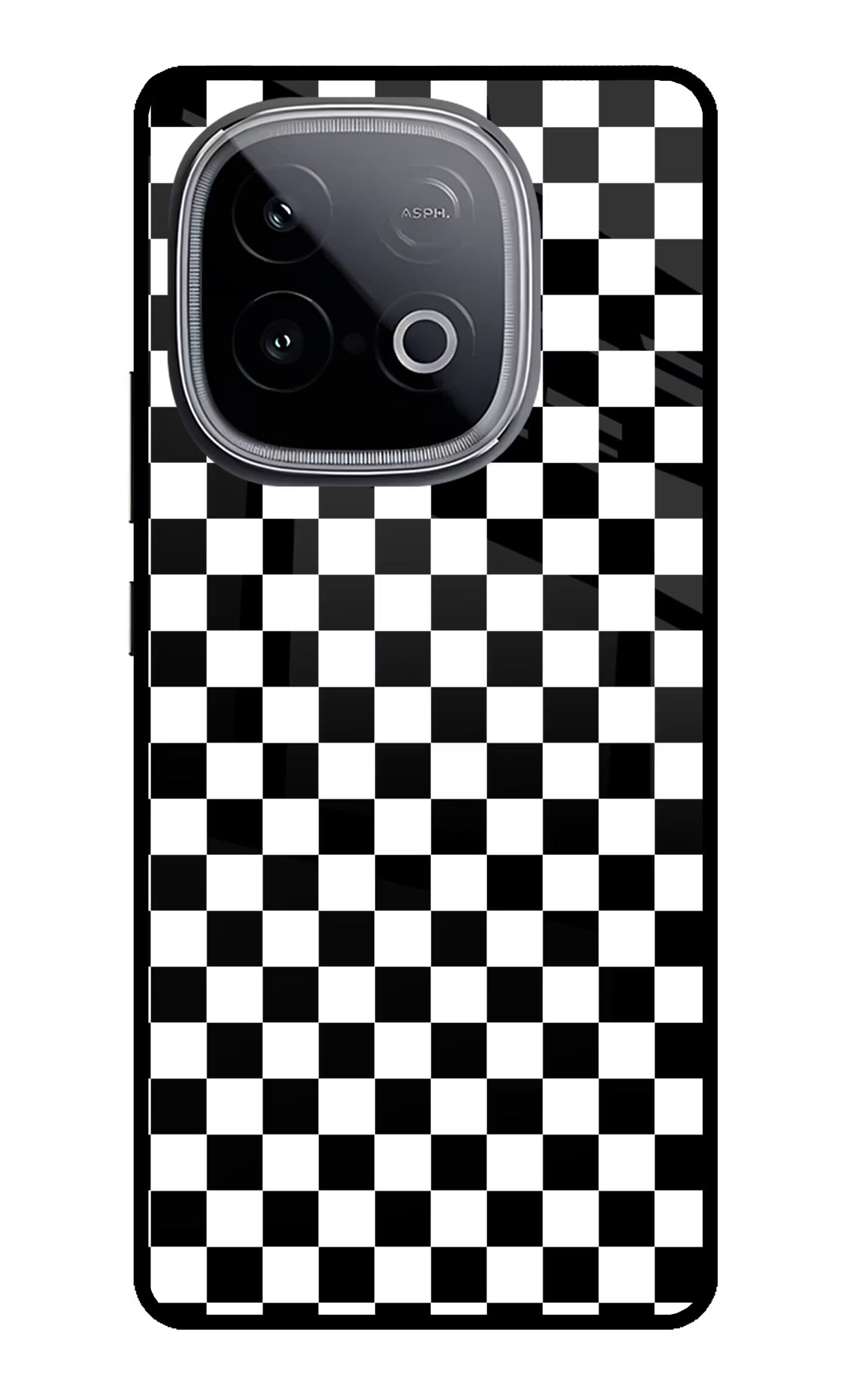 Chess Board iQOO Neo 10 Glass Case Back Cover by Casekaro