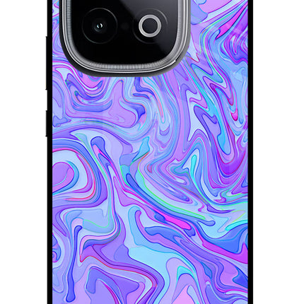 Glitter iQOO Neo 10 Glass Case Back Cover by Casekaro