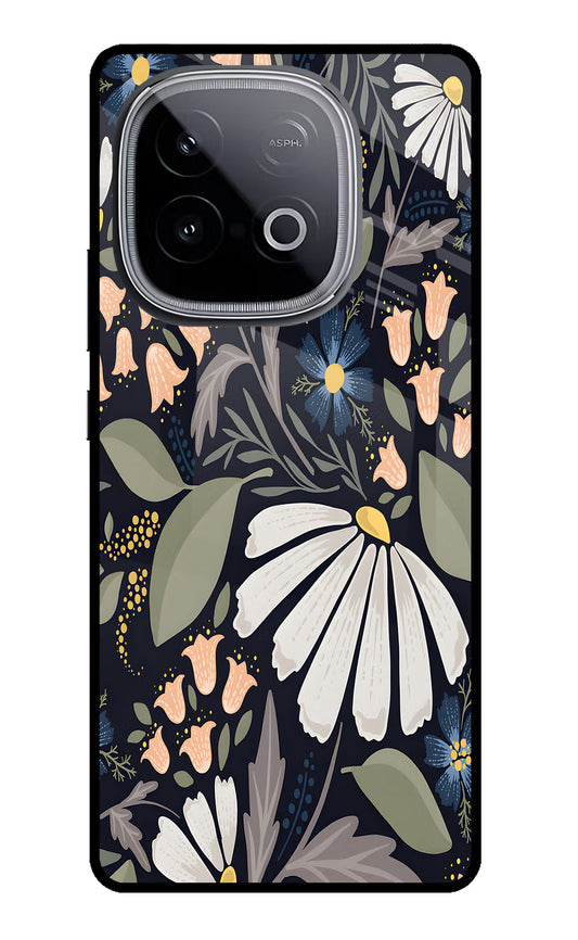Flowers Art iQOO Neo 10 Glass Case
