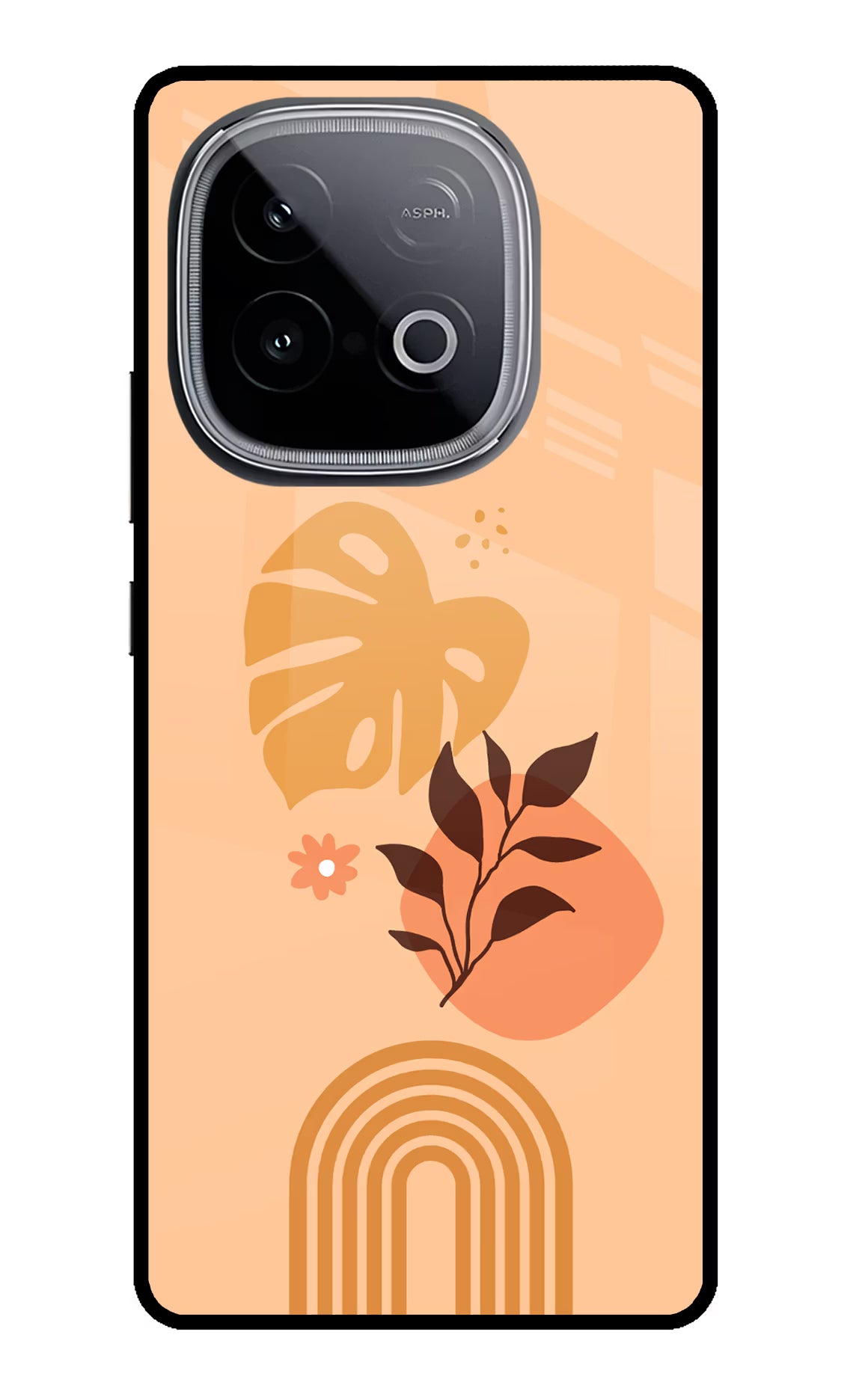 Bohemian Art iQOO Neo 10 Glass Case Back Cover by Casekaro