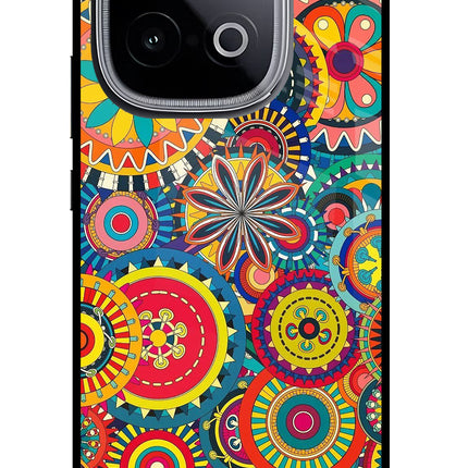 Gol Gol Art iQOO Neo 10 Glass Case Back Cover by Casekaro
