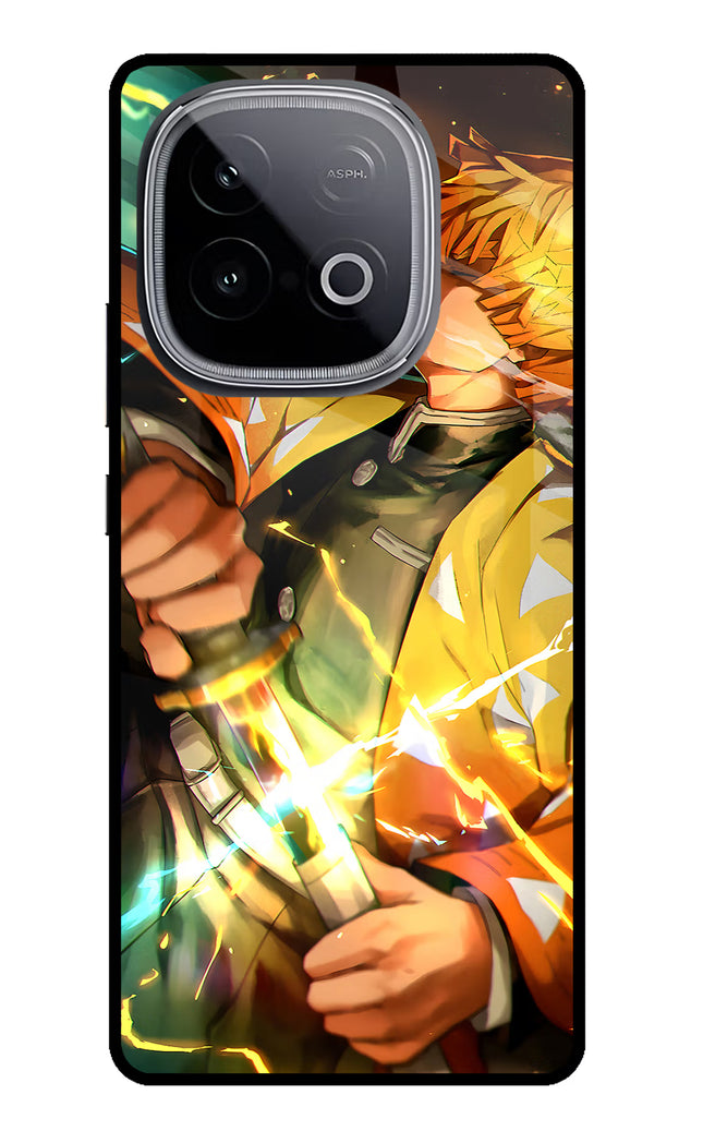 Demon Slayer iQOO Neo 10 Glass Case Back Cover by Casekaro
