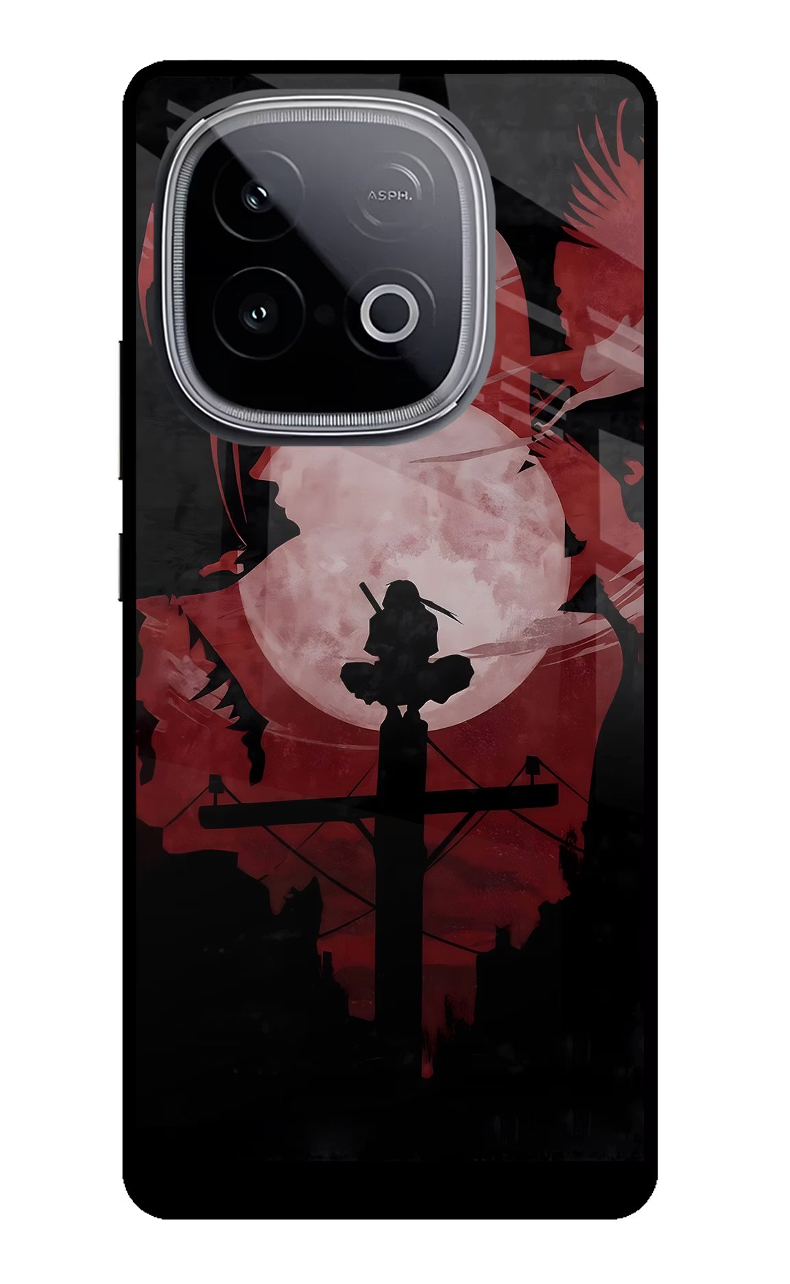 Naruto Anime iQOO Neo 10 Glass Case Back Cover by Casekaro