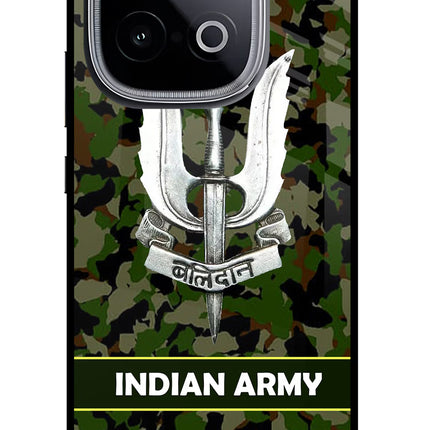 Balidan Indian Logo iQOO Neo 10 Glass Case Back Cover by Casekaro