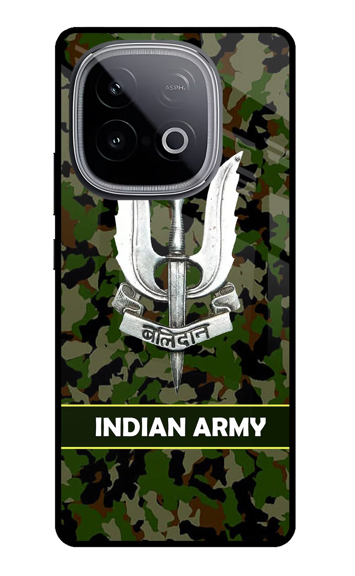 Balidan Indian Logo iQOO Neo 10 Glass Case Back Cover by Casekaro