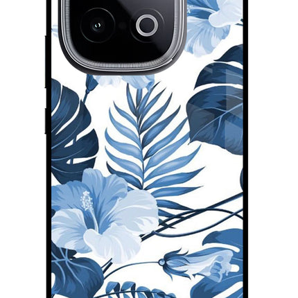 Fabric Art iQOO Neo 10 Glass Case Back Cover by Casekaro