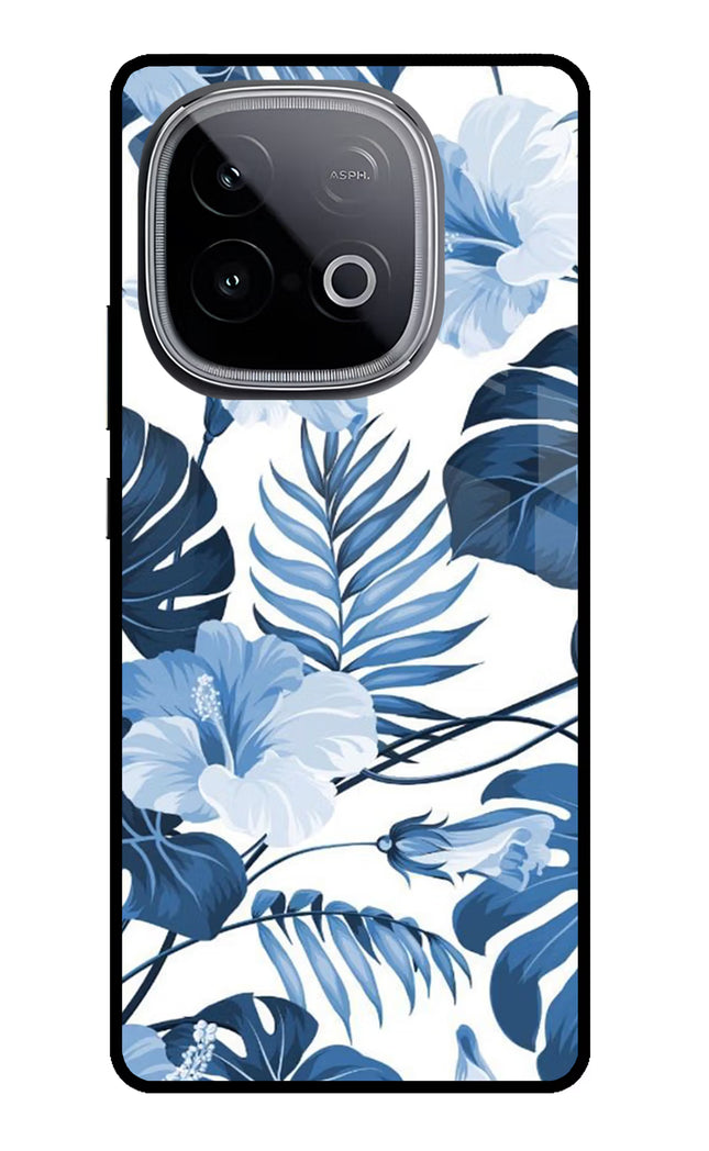 Fabric Art iQOO Neo 10 Glass Case Back Cover by Casekaro
