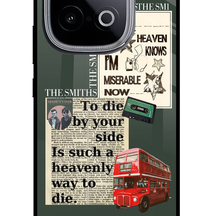 The Smiths iQOO Neo 10 Glass Case Back Cover by Casekaro