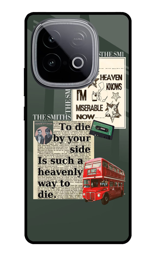 The Smiths iQOO Neo 10 Glass Case Back Cover by Casekaro