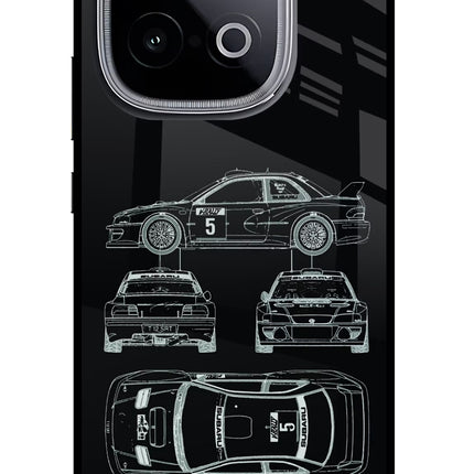 WRC'99 iQOO Neo 10 Glass Case Back Cover by Casekaro