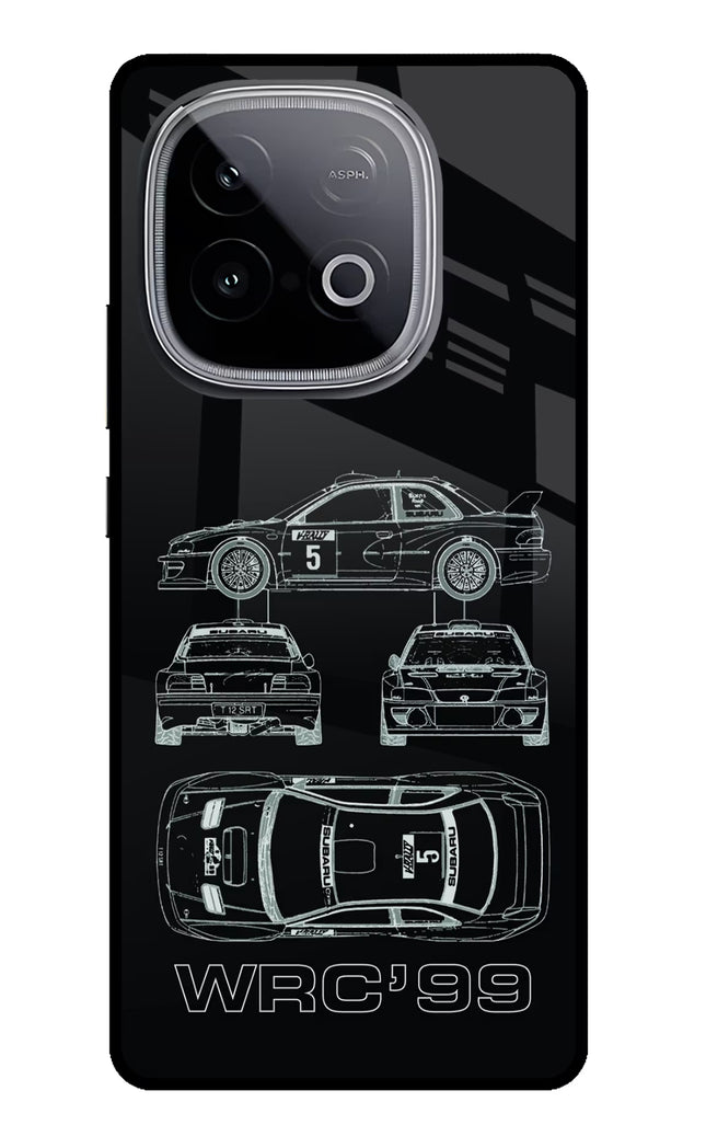 WRC'99 iQOO Neo 10 Glass Case Back Cover by Casekaro