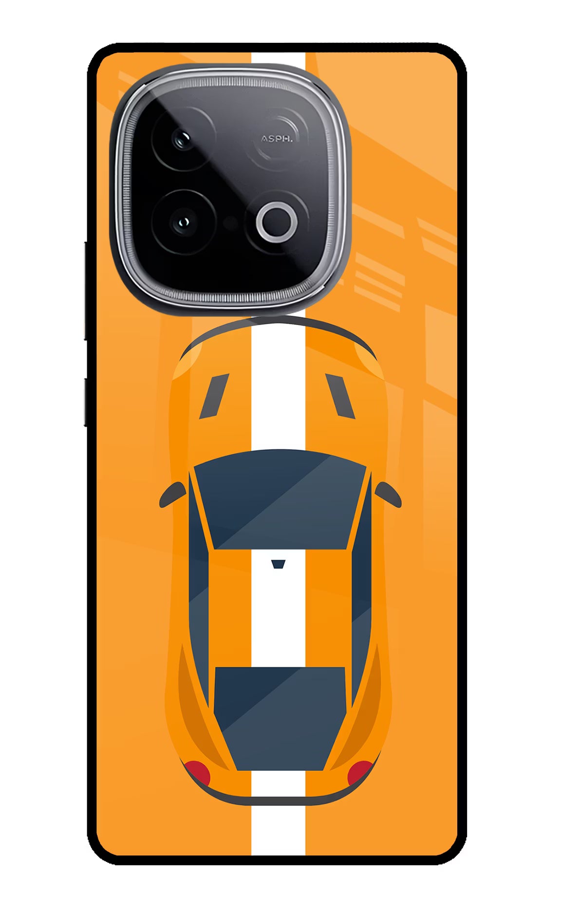Highway Pursuit iQOO Neo 10 Glass Case Back Cover by Casekaro