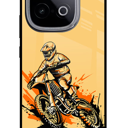 Off-Road Fury iQOO Neo 10 Glass Case Back Cover by Casekaro