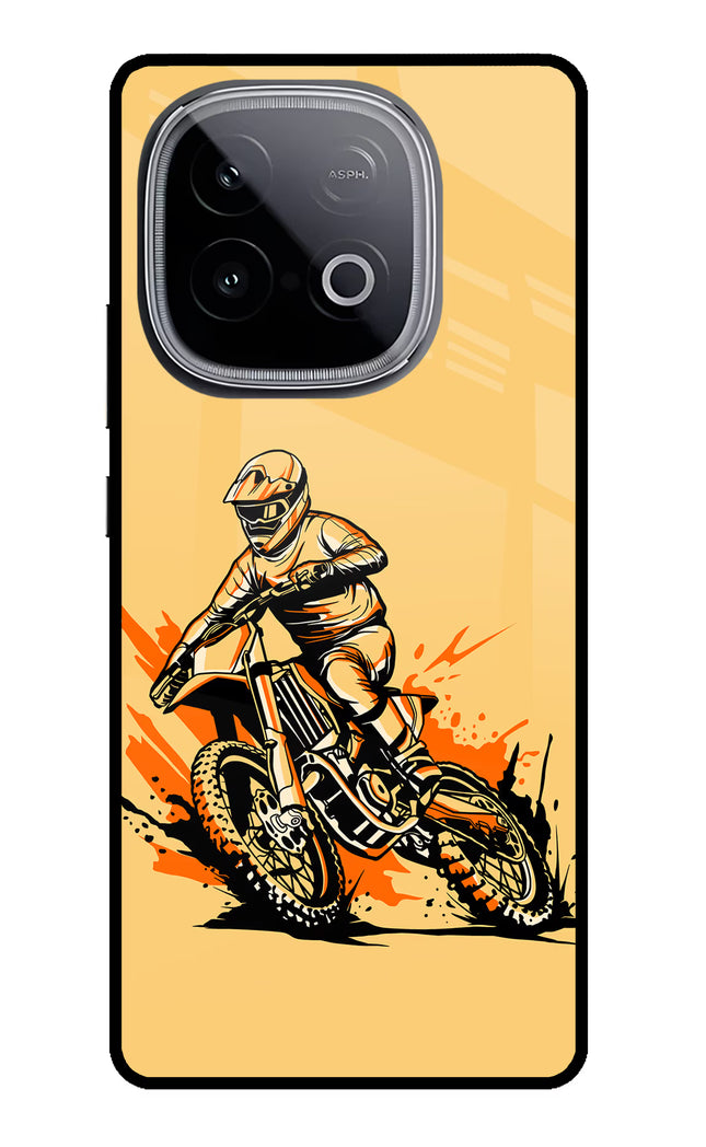 Off-Road Fury iQOO Neo 10 Glass Case Back Cover by Casekaro