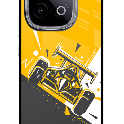 Track King iQOO Neo 10 Glass Case Back Cover by Casekaro