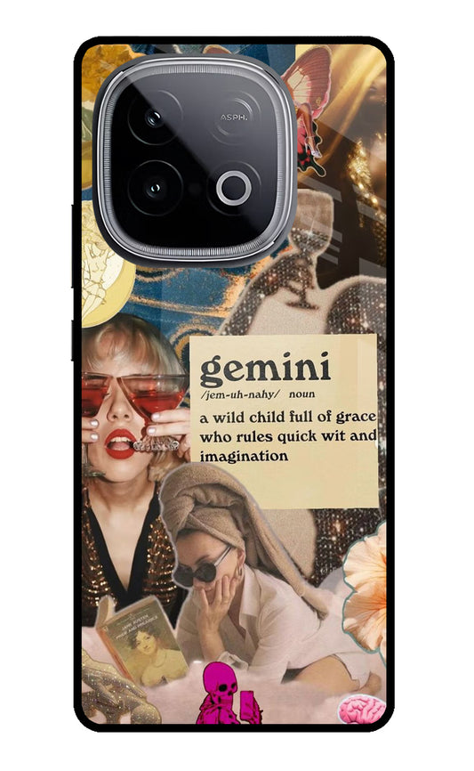 Gemini Zodiac iQOO Neo 10 Glass Case