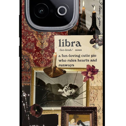 Libra Zodiac iQOO Neo 10 Glass Case Back Cover by Casekaro