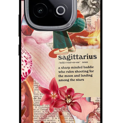 Sagittarius Zodiac iQOO Neo 10 Glass Case