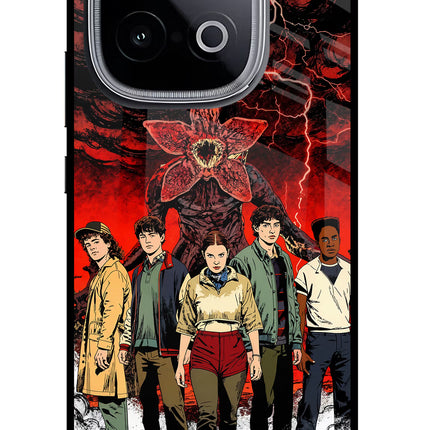 Ordinary Things Characters iQOO Neo 10 Glass Case Back Cover by Casekaro