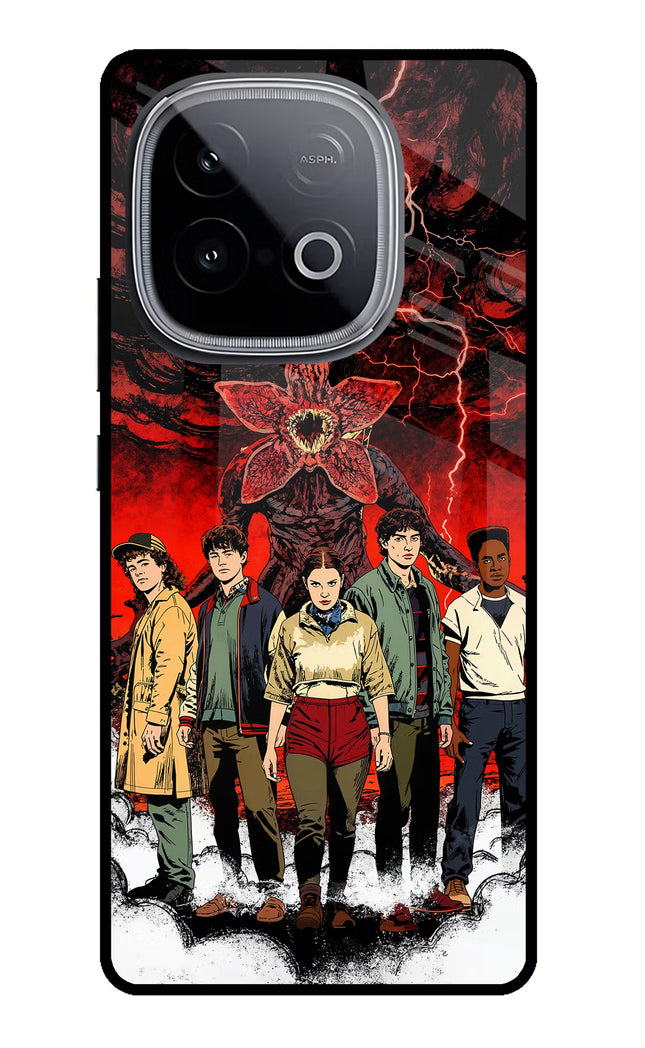 Ordinary Things Characters iQOO Neo 10 Glass Case Back Cover by Casekaro