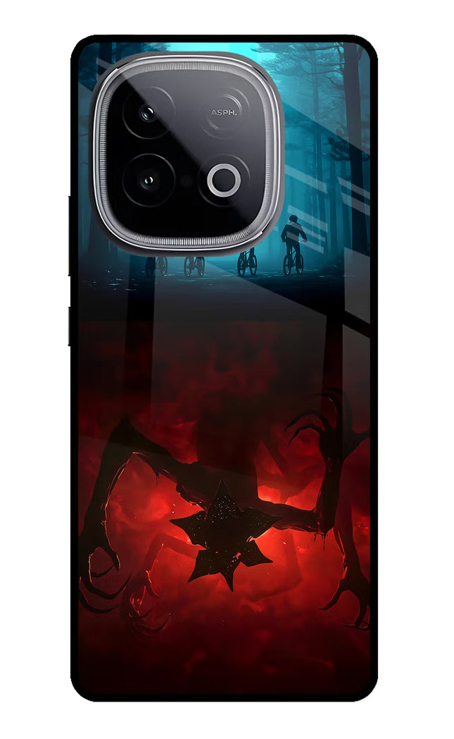 Ordinary Things Downside Up iQOO Neo 10 Glass Case Back Cover by Casekaro