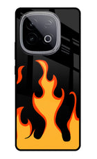 Fired Up – Black iQOO Neo 10 Glass Case