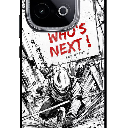Who's Next iQOO Neo 10 Glass Case Back Cover by Casekaro