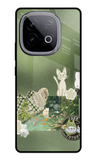 Aesthetic anime iQOO Neo 10 Glass Case