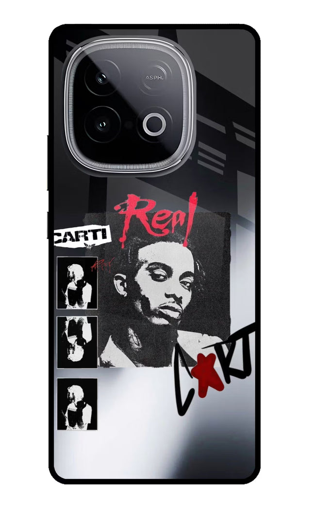 Playboi Carti iQOO Neo 10 Glass Case Back Cover by Casekaro