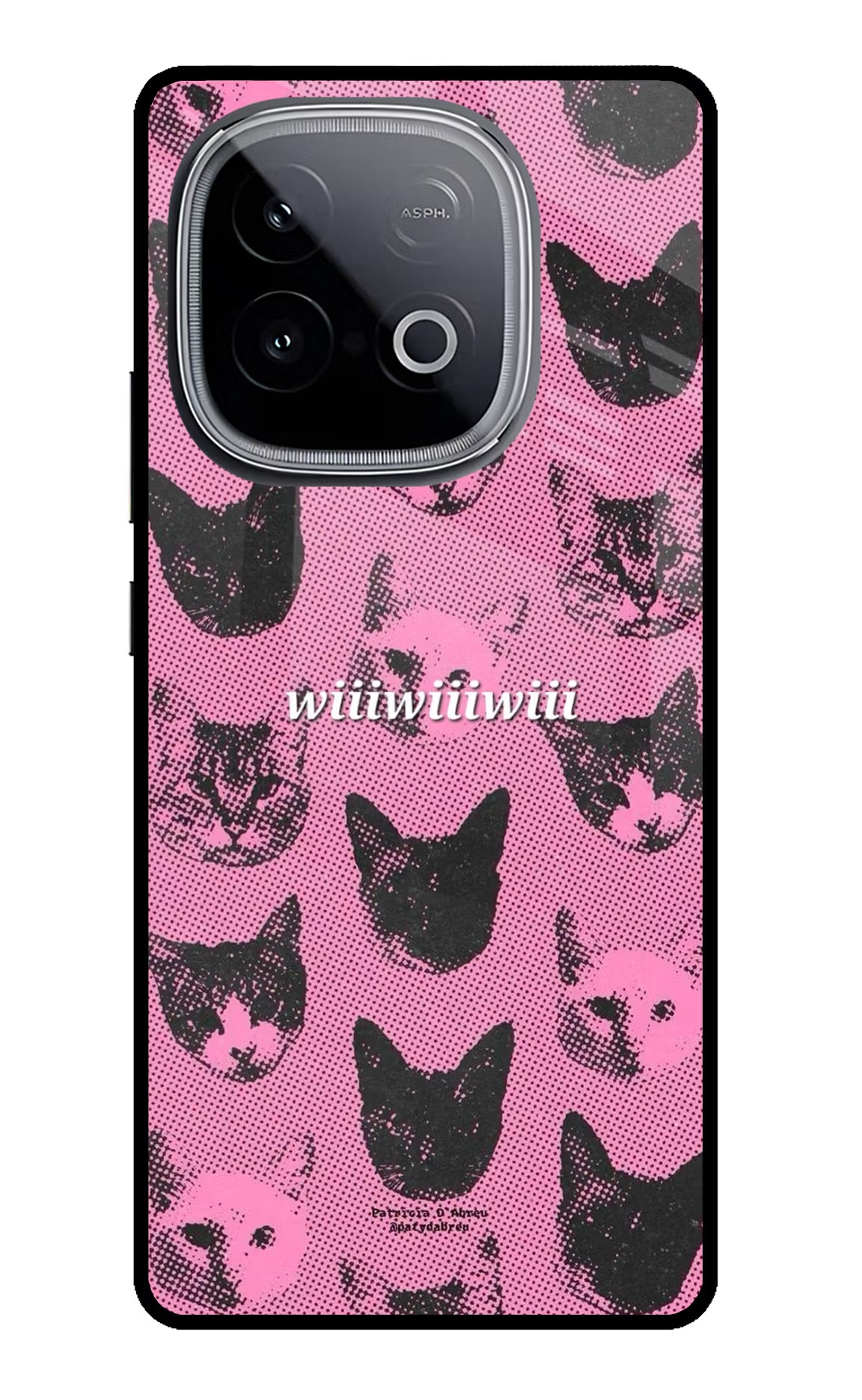 Pink Cats iQOO Neo 10 Glass Case