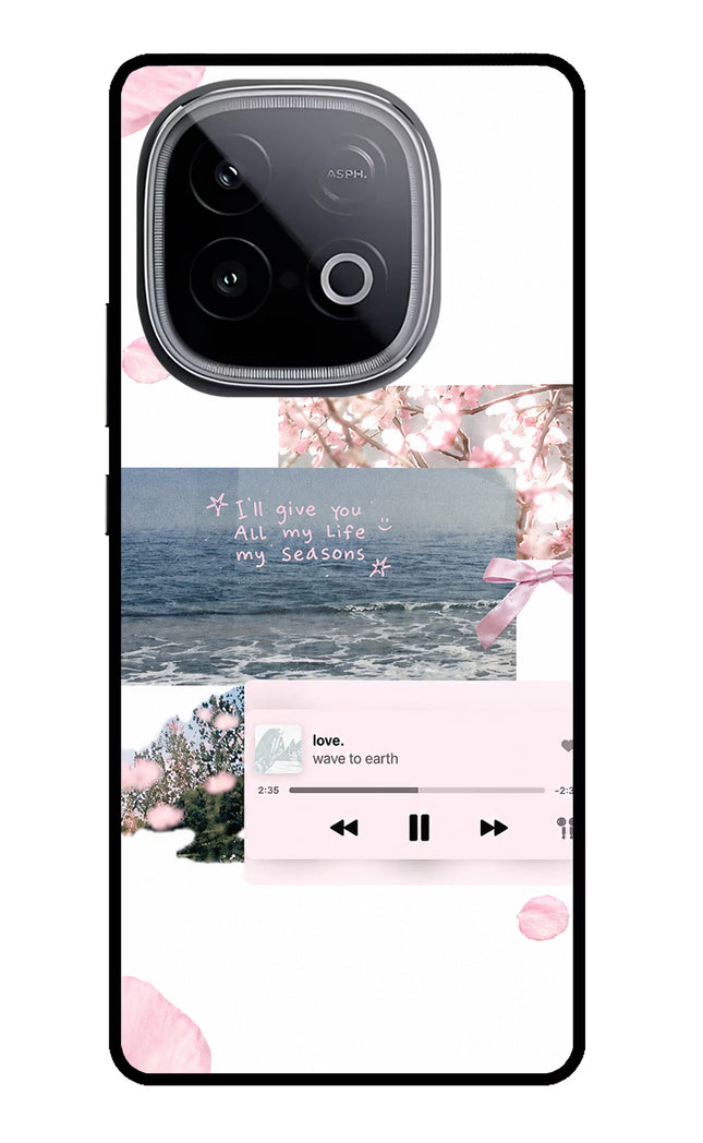 Wave to earth iQOO Neo 10 Glass Case Back Cover by Casekaro