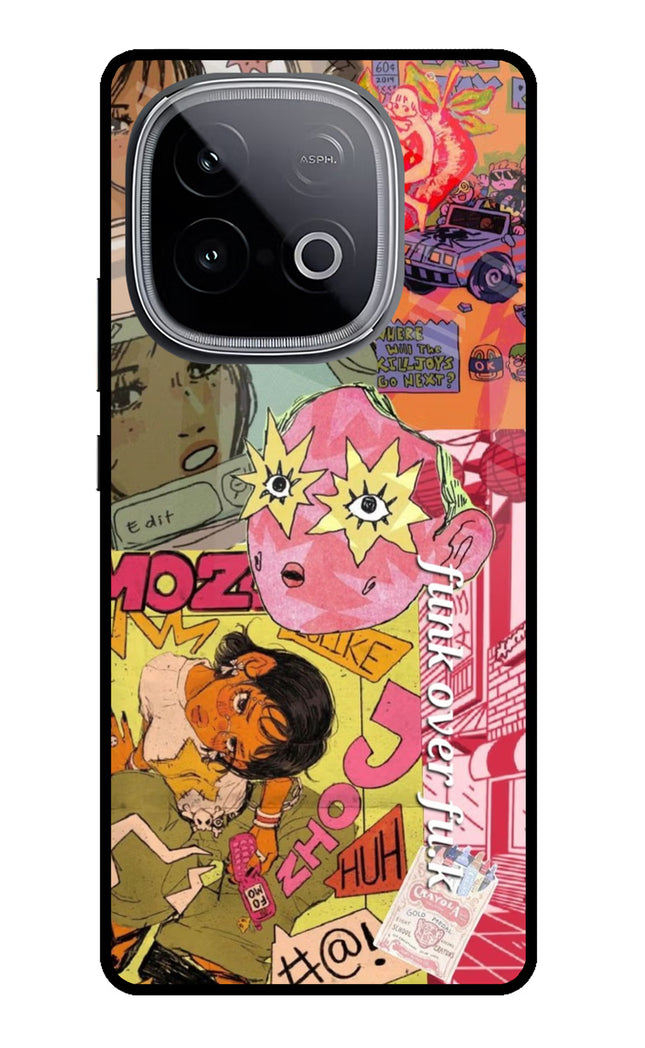 Funkover iQOO Neo 10 Glass Case Back Cover by Casekaro