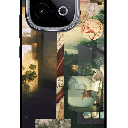 Summer iQOO Neo 10 Glass Case Back Cover by Casekaro