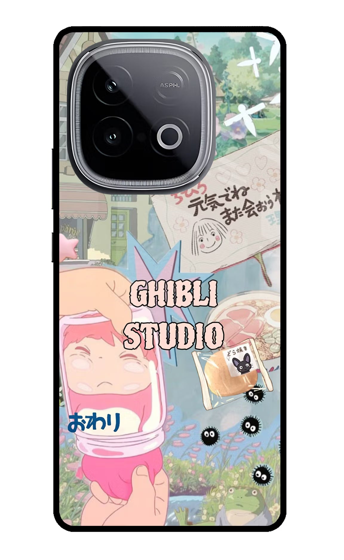 Studio Ghibli iQOO Neo 10 Glass Case