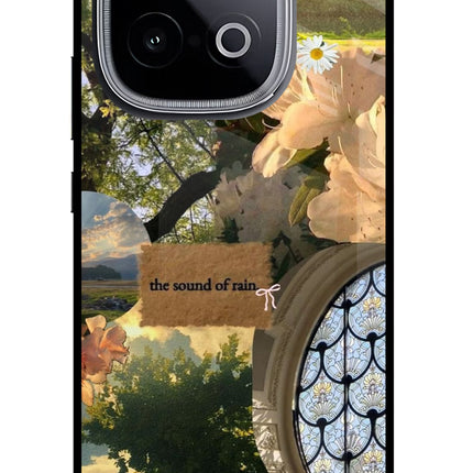 Rain iQOO Neo 10 Glass Case Back Cover by Casekaro