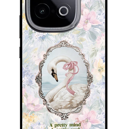 Pretty Mind Pretty Soul iQOO Neo 10 Glass Case Back Cover by Casekaro