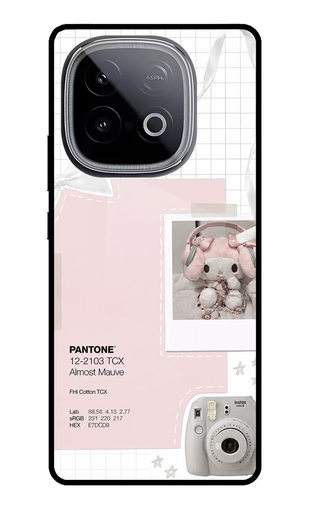 Pantone Asthetic iQOO Neo 10 Glass Case
