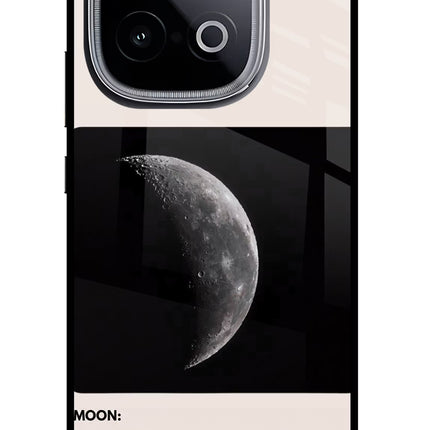 Moon Phase iQOO Neo 10 Glass Case Back Cover by Casekaro