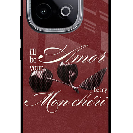 Velvet Cherry iQOO Neo 10 Glass Case