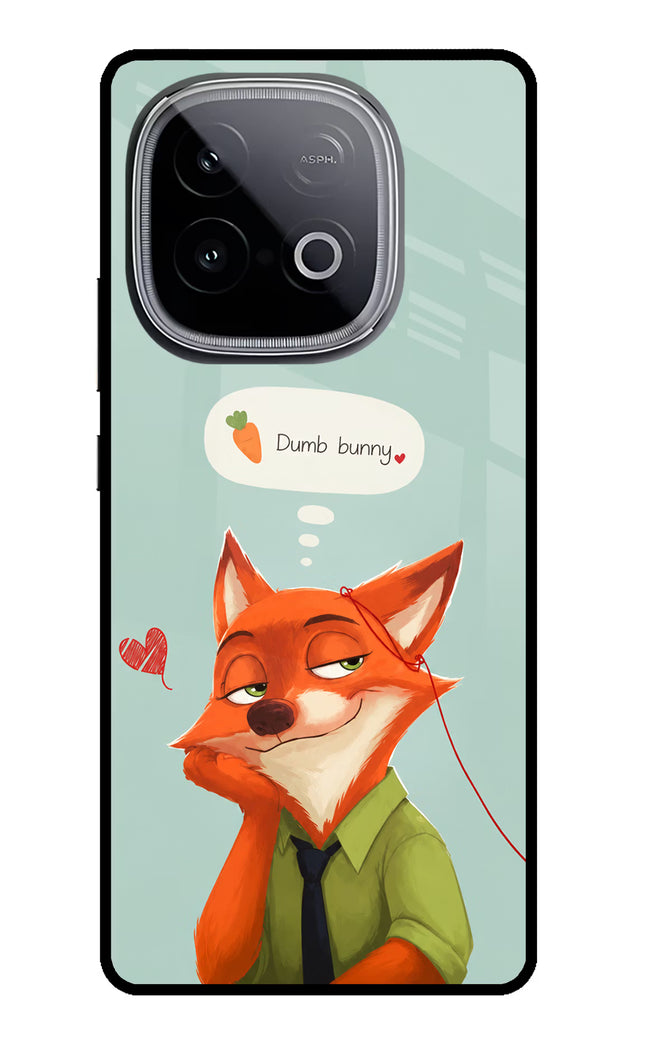Nick Charm iQOO Neo 10 Glass Case Back Cover by Casekaro